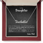 Daughter | Dad | Pslm 139:14 The Storm Name Necklace