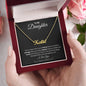 Daughter | Phil 4:13 | Brave, Smart, Strong Custom Name Necklace