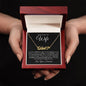 Wife | My Answer Heart Name Necklace
