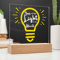 Youth | The Light Acrylic Plaque