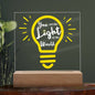 Youth | The Light Acrylic Plaque