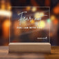 Fear Not Acrylic Plaque