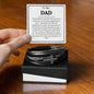 Dad | The Example Men's Cross Bracelet