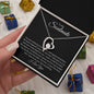 Soulmate | Jas 1:17 Skipped Beat Forever Love Necklace