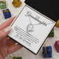 Granddaughter | Phil. 4:13 Capable Forever Love Necklace