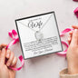 Wife | My Answer Forever Love Necklace