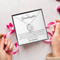 Granddaughter| Grandma | Prov. 17:6 My Crown Forever Love Necklace