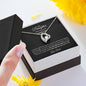 Daughter | Dad | Prov. 31:25 My Perfect Gift Forever Love Necklace