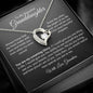 Granddaughter | Grandma | Prov. 17:6 Crowning Glory Forever Love Necklace
