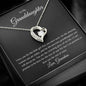 Granddaughter| Grandma | Prov. 17:6 My Crown Forever Love Necklace