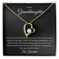 Granddaughter| Grandma | Prov. 17:6 My Crown Forever Love Necklace