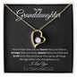 Granddaughter | Phil. 4:13 Capable Forever Love Necklace