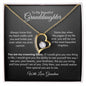 Granddaughter | Grandma | Prov. 17:6 Crowning Glory Forever Love Necklace