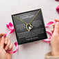 Granddaughter | Grandma | Prov. 17:6 Crowning Glory Forever Love Necklace