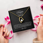 Daughter | Dad | Prov. 31:25 My Perfect Gift Forever Love Necklace