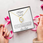 Daughter | Dad | Prov. 31:25 My Perfect Gift Forever Love Necklace