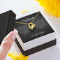 Soulmate | 1 Cor 13: 4-8 Patient Love Forever Necklace