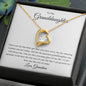 Granddaughter| Grandma | Prov. 17:6 My Crown Forever Love Necklace