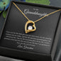 Granddaughter| Grandma | Prov. 17:6 My Crown Forever Love Necklace