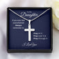 Daughter | PRAY Stainless Cross Necklace
