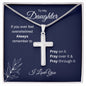 Daughter | PRAY Stainless Cross Necklace