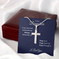Daughter | PRAY Stainless Cross Necklace