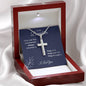 Daughter | PRAY Stainless Cross Necklace