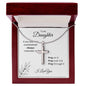 Daughter | PRAY Stainless Cross Necklace