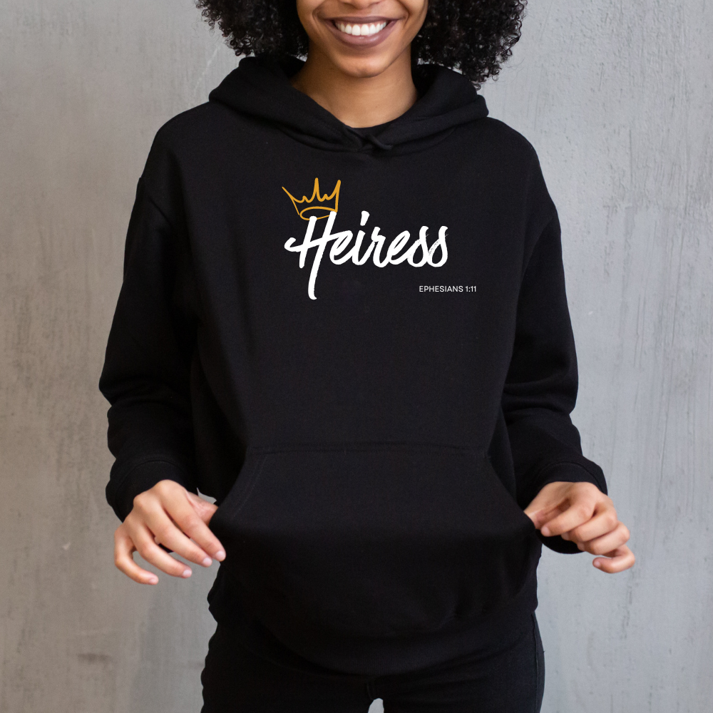 Heiress to Him Eph 1:11 Hoodies