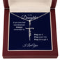 Daughter | Pray Faith Cross Necklace