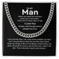 My Man | Forever Love Cuban Link Chain