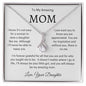 Mom | Daughter | Inspiring Love Alluring Beauty Necklace