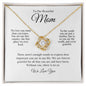 Mom | Home Love Knot Necklace