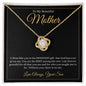 Mother | Son | Gift from Above Love Knot Necklace