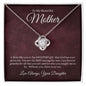 Mother | Daughter | Gift from Above Love Knot Necklace