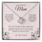 Mom | Daughter| Home Love Knot Necklace