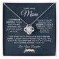 Mom | Daughter | Grateful Love Knot Necklace 5