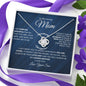 Mom | Son | Forever Grateful Love Knot Necklace