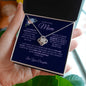 Mom | Daughter | Grateful Love Knot Necklace