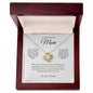 Mom | Daughter | Home Love Knot Necklace