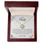 Wife | My Heart Love Knot Necklace 3
