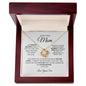 Mom | Son | Grateful Love Knot Necklace