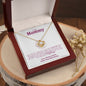 Expectant Mom | Baby Bump Love Knot Necklace