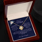 Mom | Daughter | Grateful Love Knot Necklace