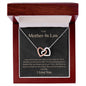 Mother In Law | Our Bond Interlocking Hearts Necklace