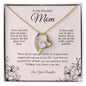 Mom | Daughter| Home Forever Love Necklace