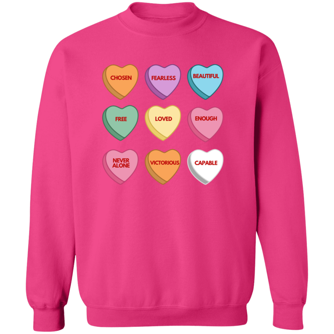 Women's Candy Affirmations Crewneck Sweatshirt