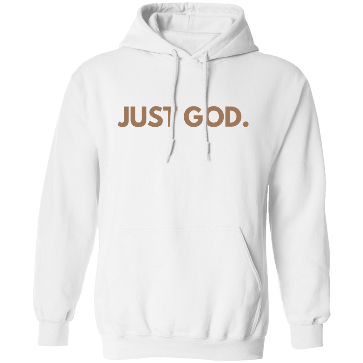 Just God Warm Tone Hoodie