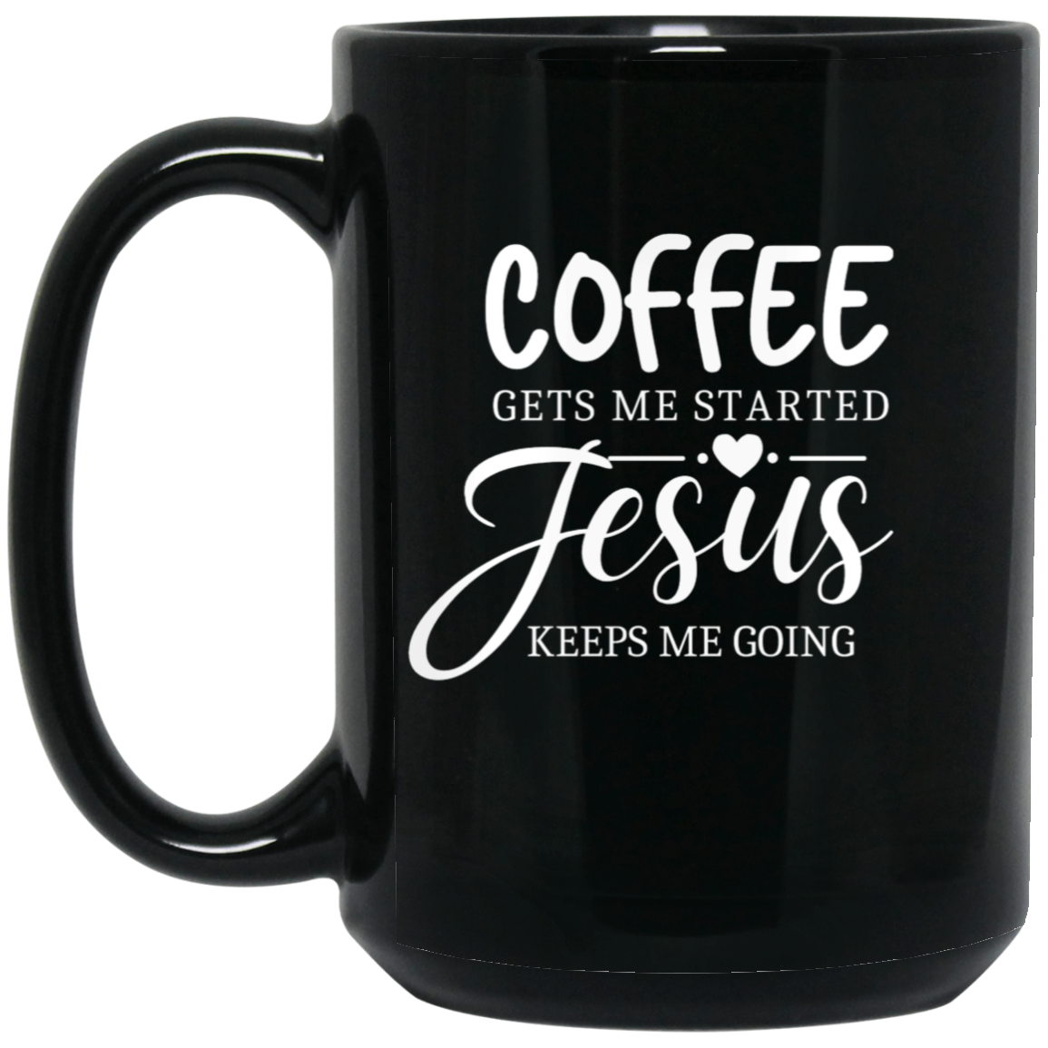 Jesus Fueled Mug