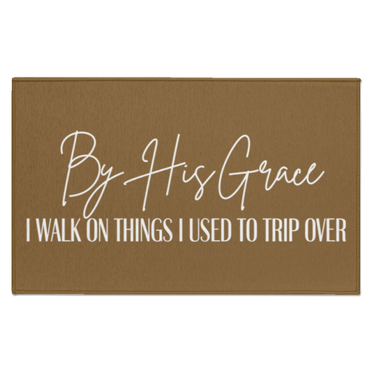 By His Grace  Indoor Doormat